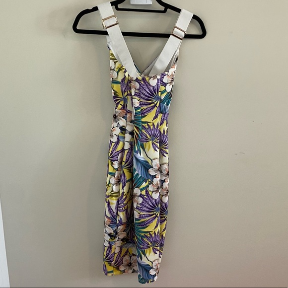 JLUXLabel Midi Tropical Floral Dress - Picture 5 of 7